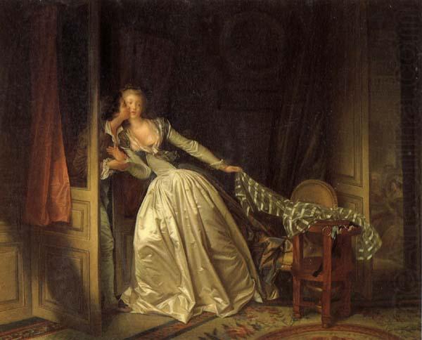 The Stolen Kiss, Jean Honore Fragonard